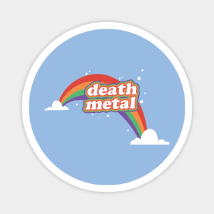 funny death metal meme Magnet